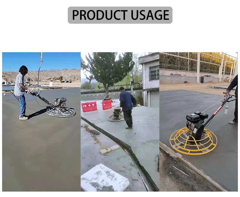 Dia 600mm Walk Behind Power Trowel Machine