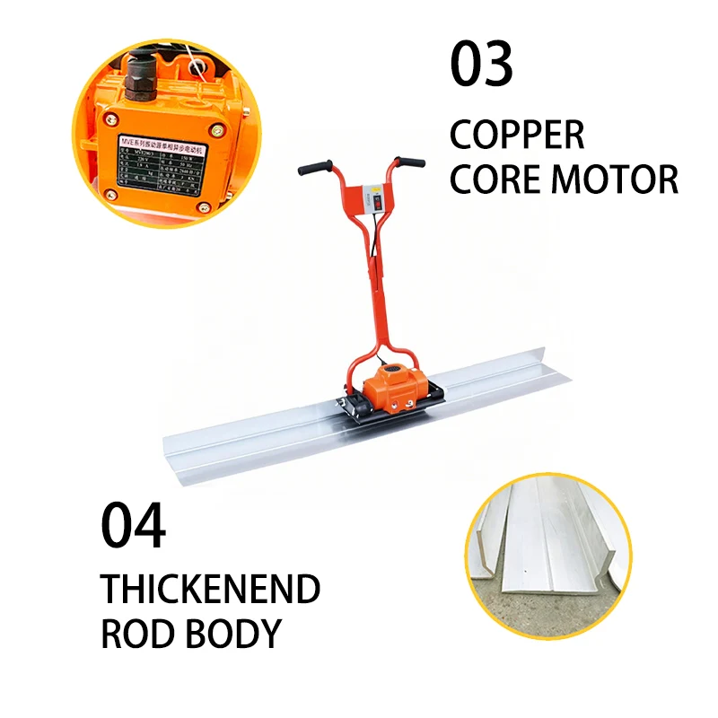 4M Electric Vibrating Leveling Ruler
