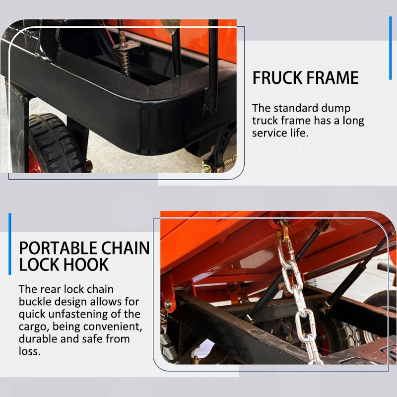 1000w Motor Tipper Cart