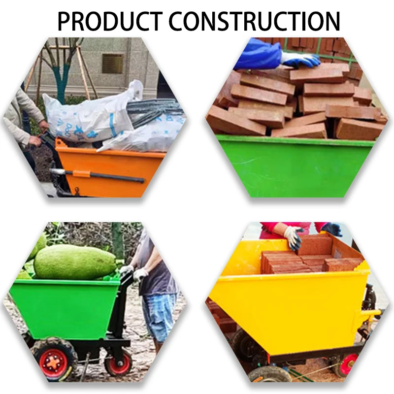 1000w Motor Tipper Cart